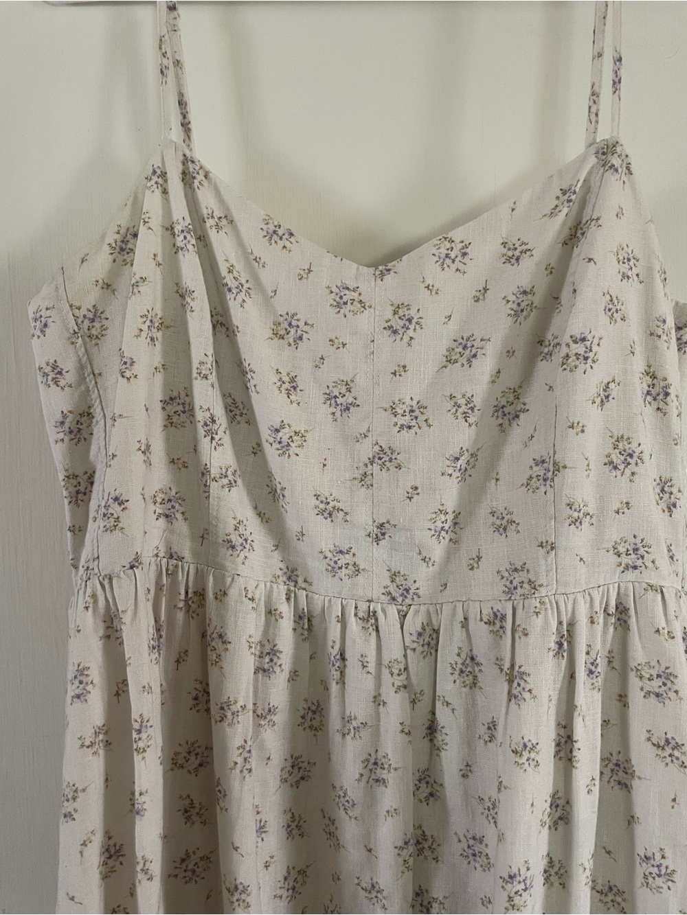 H&M Maxi Dress with Lilac Floral Print - Picture 1 of 5